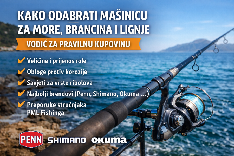 Kako odabrati mašinicu za more, brancina i lignje – vodič za pravilnu kupnju